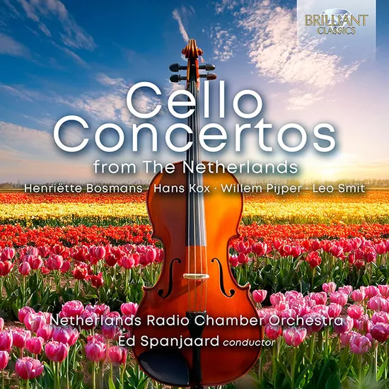 CELLO CONCERTOS FROM THE NETHERLANDS/ ED SPANJAARD [보스만스, 페이퍼르, 스미트, 콕스: 네덜란드 작곡가드를의 첼로 협주곡 - 에드 스판하르트]
