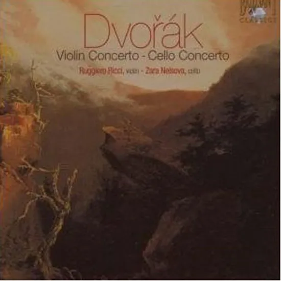 VIOLIN & CELLO CONCERTO/ RUGGIERO RICCI, ZARA NELSOVA, WALTER SUSSKIND