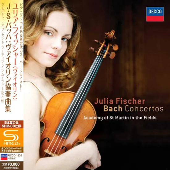 BACH CONCERTOS [SHM-CD] [바흐: 바이올린 협주곡 - 율리아 피셔]