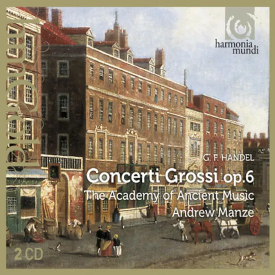 CONCERTI GROSSI OP.6/ ANDREW MANZE [HM GOLD] [헨델: 콘체르토 그로소 - 앤드류 맨지]