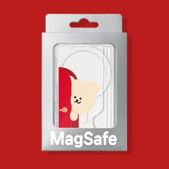 (초자력 맥세이프 카드포켓) 빼꼼 곰찌