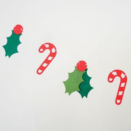 사탕리프 크리스마스 가랜드