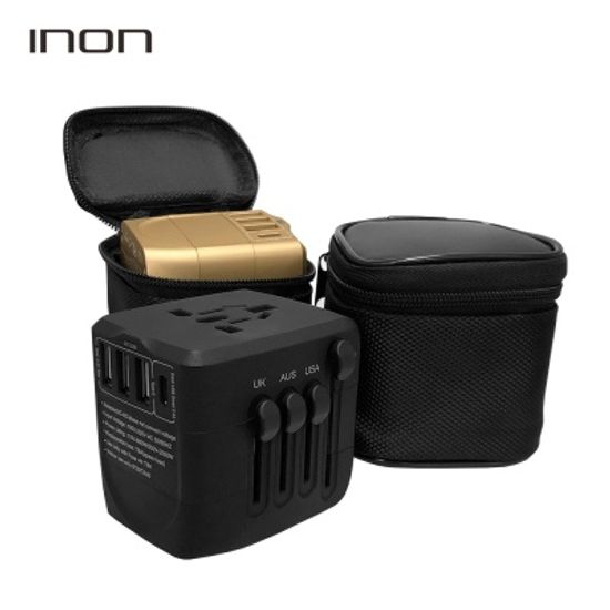 아이논 USB 4포트 해외 여행용 어댑터 IN-TA410C