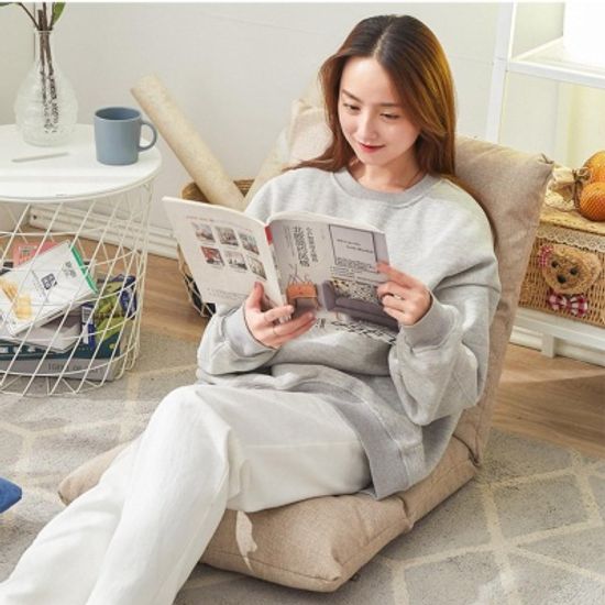 1인용 컴팩트 좌식의자 원룸 이동식 등받이체어