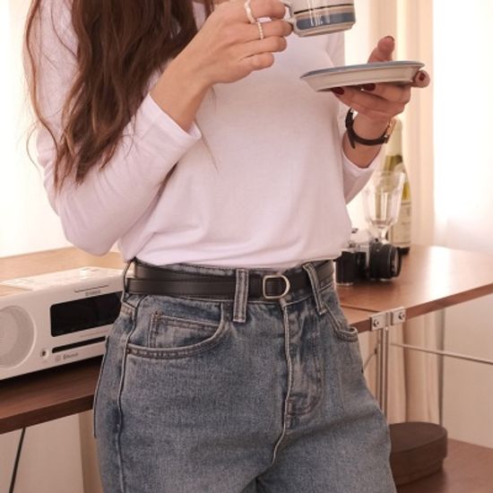 [1+1]7종 벨트 라운드 사각 가죽벨트 모음