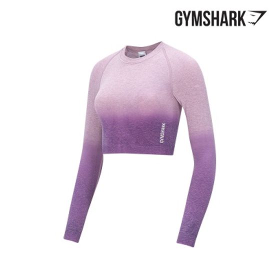 짐샤크 아답트 옴브레 심리스 크롭티셔츠 (GLCT4121)