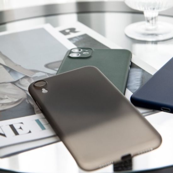 끼움 아이폰 제로03 매트 슬림케이스 그린 블랙 블루 