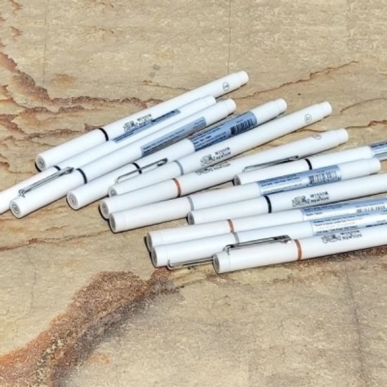 [윈저앤뉴튼] 파인라이너 틴케이스 12종 풀컬러 세트