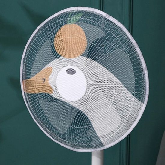 일러스트 메쉬 선풍기커버 4종 선풍기안전망 선풍기망