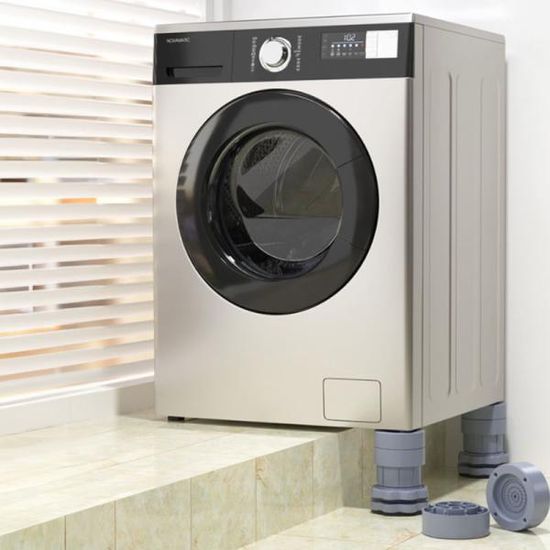 세탁기 받침대 흔들림 소음방지 수평맞춤 스토퍼 F861