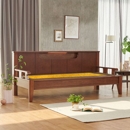 전자파차단 온돌쇼파 (218cm) 황토흙 HM068