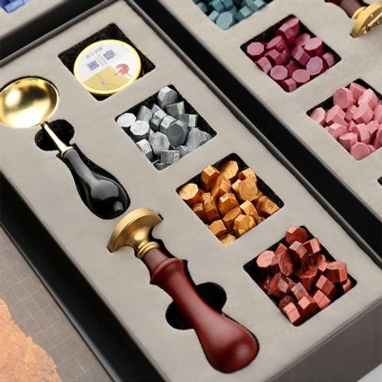 유럽풍 실링왁스 도장 세트 씰링 편지 도장 생일선물