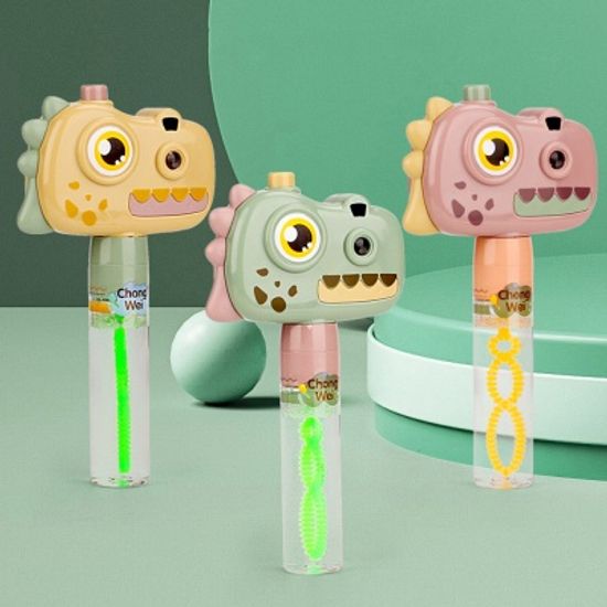 움직이는 장난감 공룡 동물 버블 스틱 비눗방울 놀이