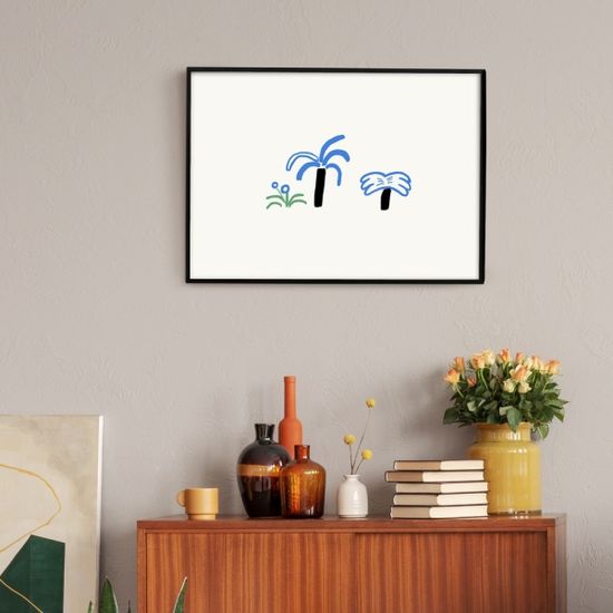여름 나무 (Art Print) / 일러스트 액자