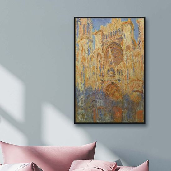 [더벨라] 모네 - 루앙 대성당 파사드, 석양