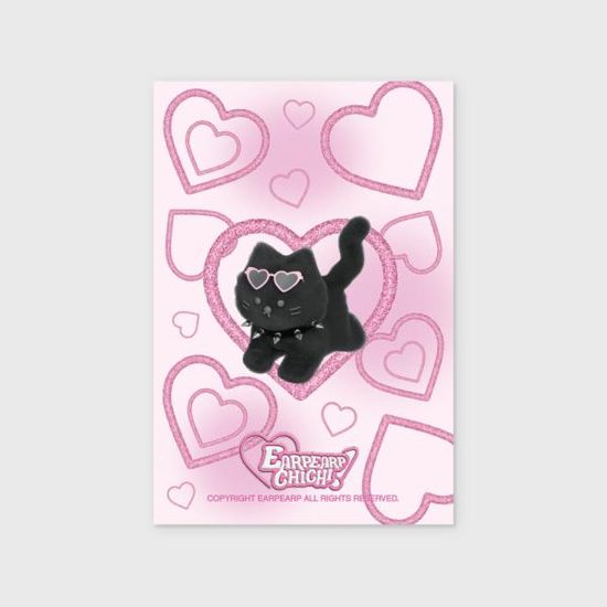 GLITTER HEART CHICHI-PINK(엽서)