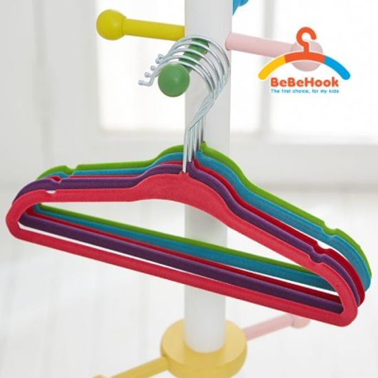 [베베훅] 베베 논슬립 옷걸이 10P세트 BBHKAH0210