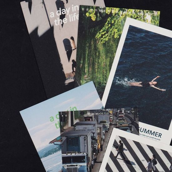 루카랩 레코드 아카이브 엽서 6종 세트