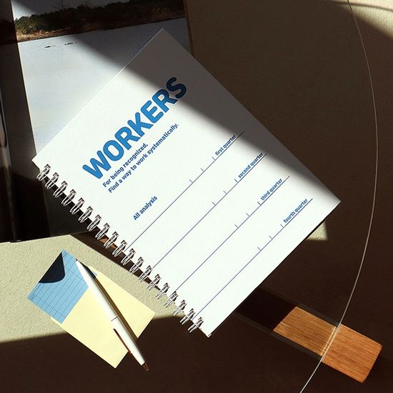  2024 일하는 사람, 워커스 플래너 (날짜형, 주간)