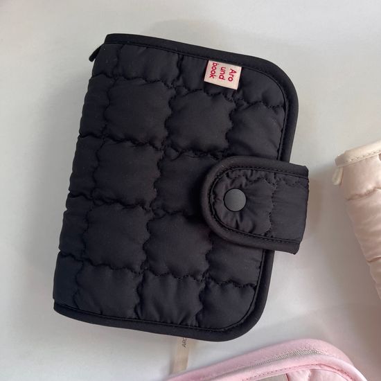 셔링누빔 북커버  