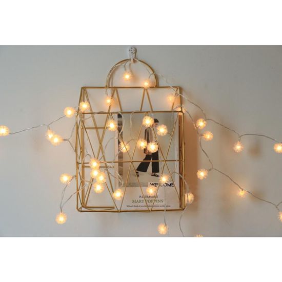 [도토로] 10구 LED 눈송이 가랜드 전구(1.5M)