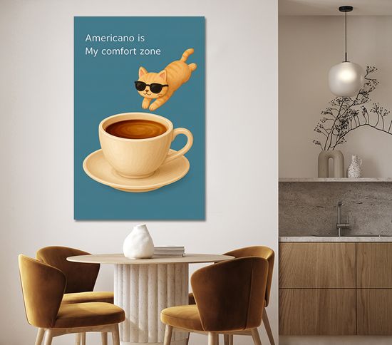 카페 고양이 인테리어 그림 거실 액자 팝아트 선물