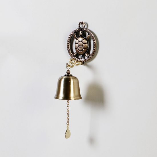 엔틱메탈 건강장수 염원 거북이 1벨 자석식 문종