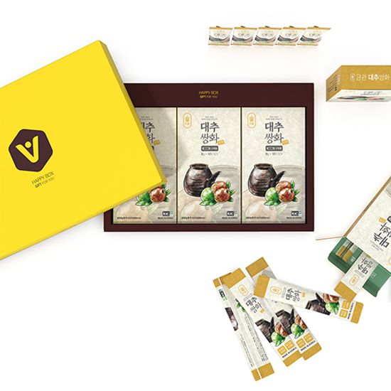 금관 대추쌍화 진액 30포 선물세트 (8g*10포*3박스)