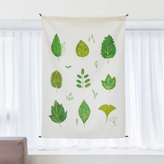 식물 일러스트 패브릭 포스터 / 가리개 커튼