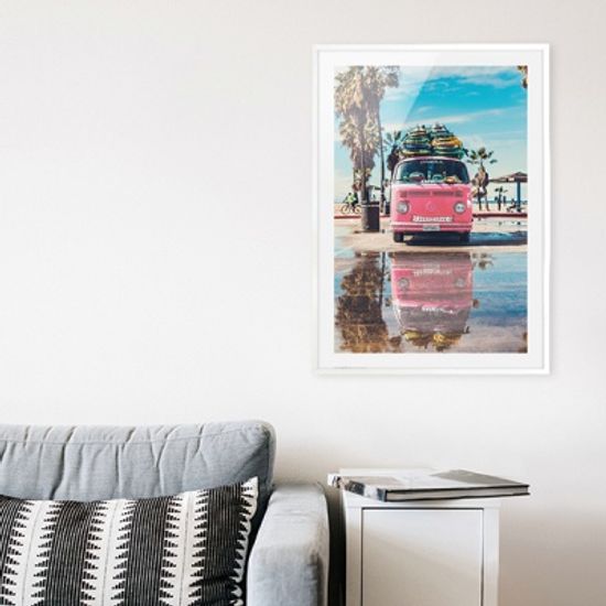 여름바다해변풍경포스터vol.1_SB02(레트로핑크밴)