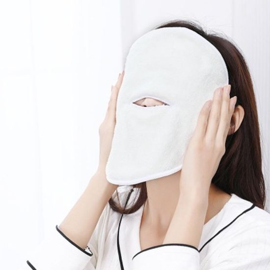 1+1 극세사순면 페이스 스팀타올 모공수건
