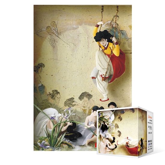 108피스 직소퍼즐 - 신윤복의 단오풍정 (미니)(W267BB5)