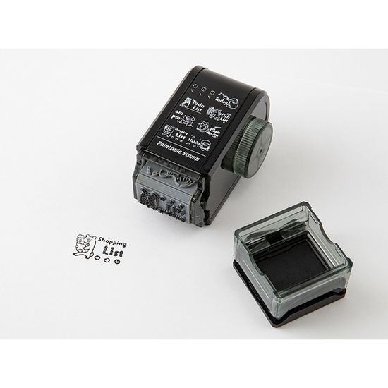 Paintable Rotating Stamp Dial - List