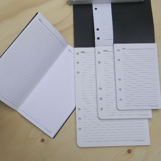 [innoworks] 이노웍스 플래너/다이어리 리필용 기능성 속지-메모 노트/맥시.미디.미니.포켓 선택