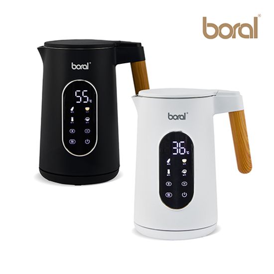 보랄 BIG LCD 디지털 이중 통스텐 1.7L주전자 BR-701D