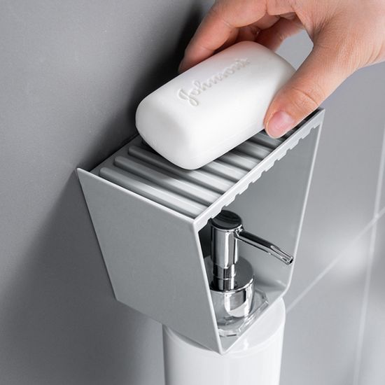 알파플러스 손세정제 샴푸 비누 거치대 걸이 홀더