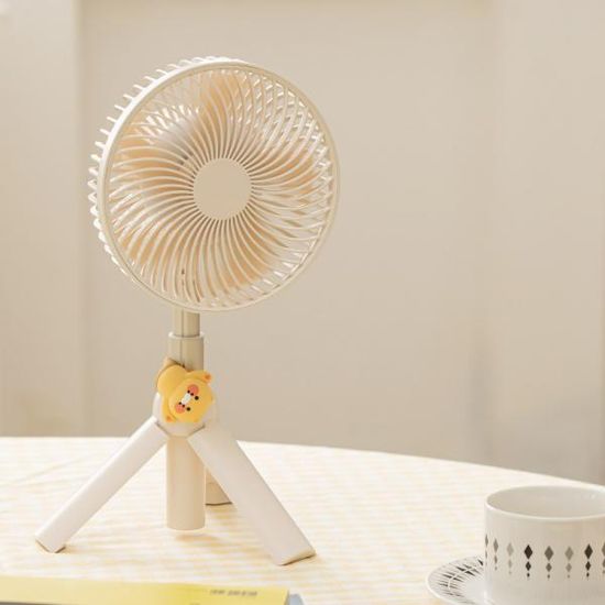카카오프렌즈 춘식이 발라당 삼각대 휴대용 선풍기
