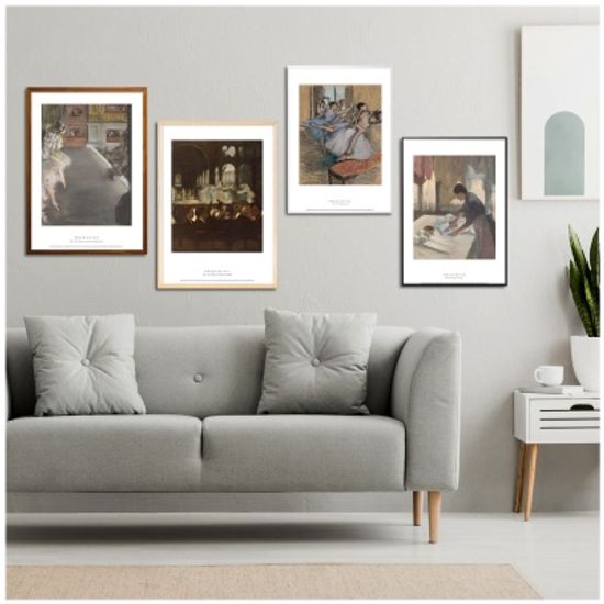 [에이블밤부] 인테리어 명화 포스터 에드가 드가 72종