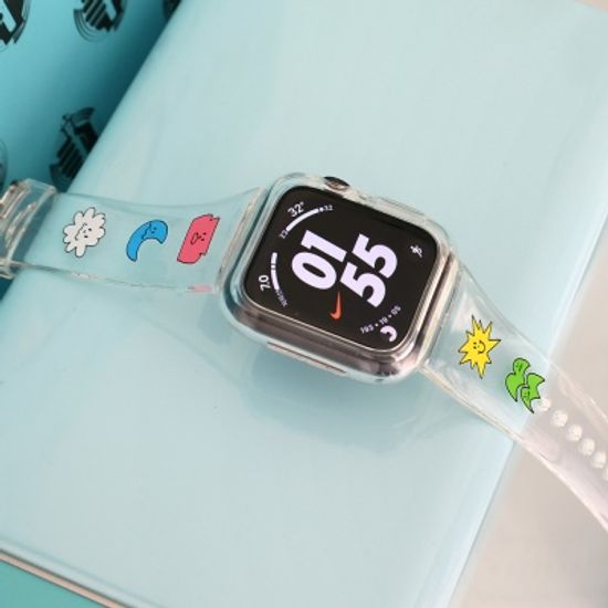 Romane 애플워치 클리어 스트랩 for 38-40mm