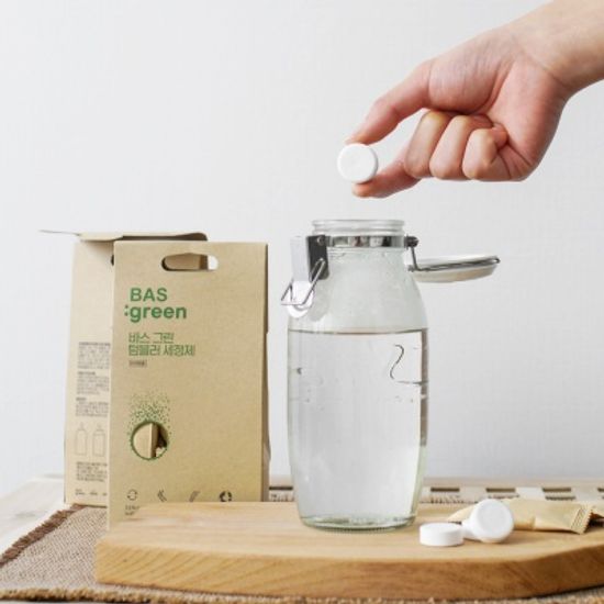 BAS Green 발포 텀블러 세정제(15개입)