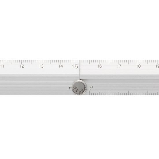 Aluminium multi Ruler [30cm] Sliver A