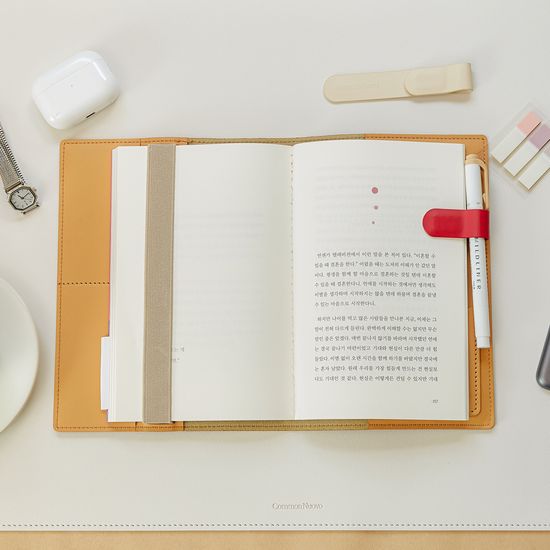 누보 북커버 L 가죽 신국판 벽돌책 다이어리 책커버