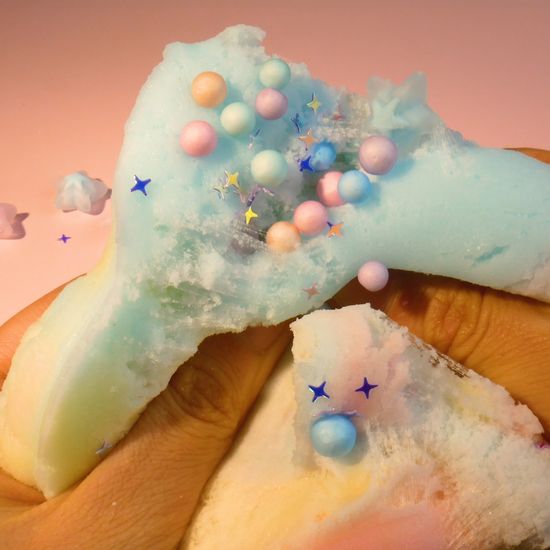 소프트코튼캔디 100ml 액체괴물 안전한 수제 슬라임