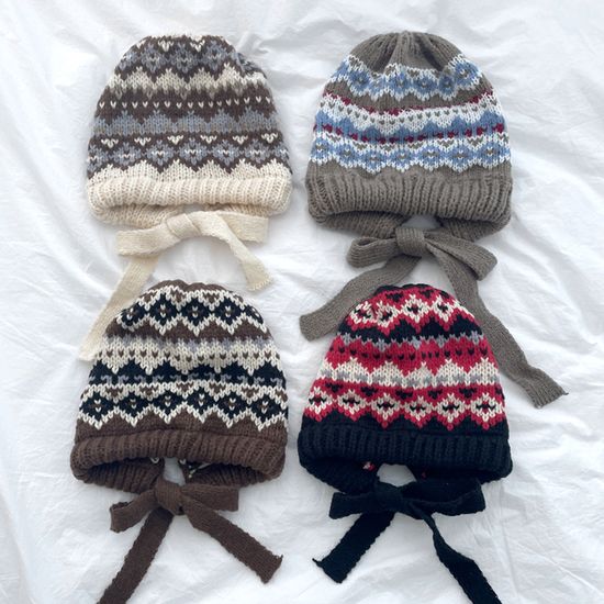 노르딕 니트 바라클라바