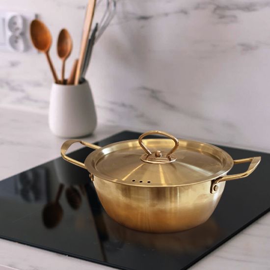 [아비스] 티타늄코팅 스텐 냄비(편수,양수,전골)