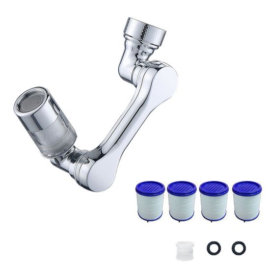 녹물제거 1080도 회전 워터탭 암 2단 필터 4개 N187