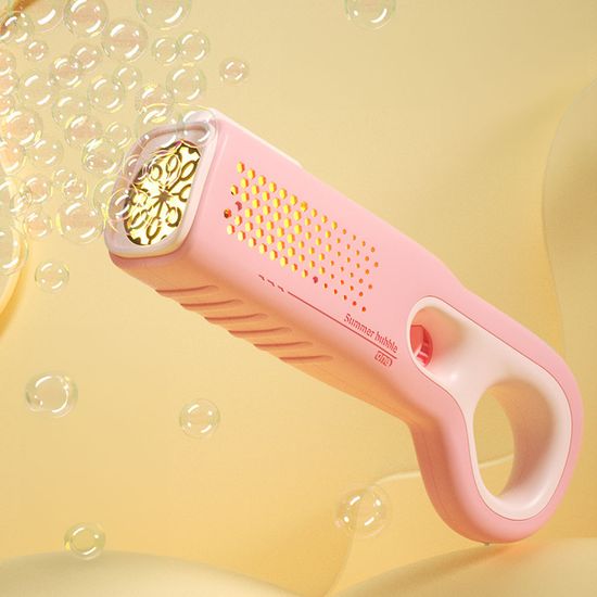 스퀘어 LED 비눗방울 자동 버블건 샷건 비누방울 총