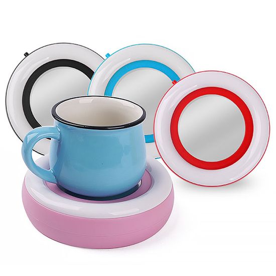 파스텔 USB 컵 워머 온열 컵받침 머그 워머