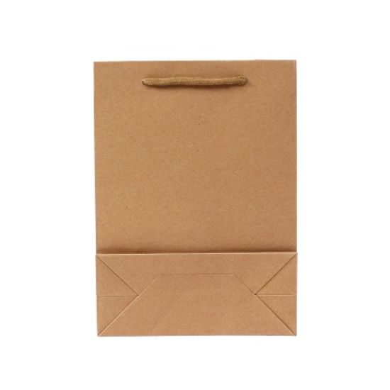 무지 세로형 쇼핑백 10p(20x28cm) (브라운) 종이백