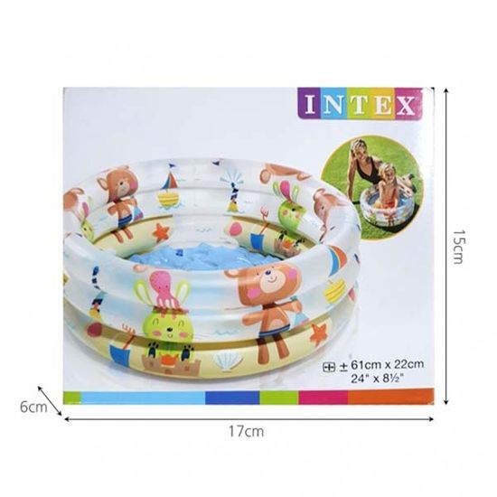 인텍스 동물친구 원형 풀장(61x22cm)